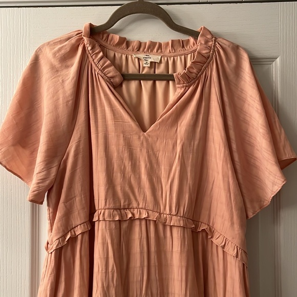 Entro Pink Ruffle Dress - Picture 3 of 5